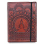 Small notebook with elastic closure - Tibetan Mandala