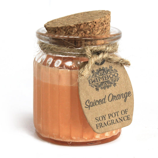Soy Wax Jar Candle - Spiced Orange