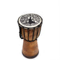 Handmade Djembe Drum with Wide Top - 25cm