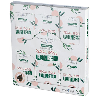 Herbal Backflow Incense Cones - Royal Rose
