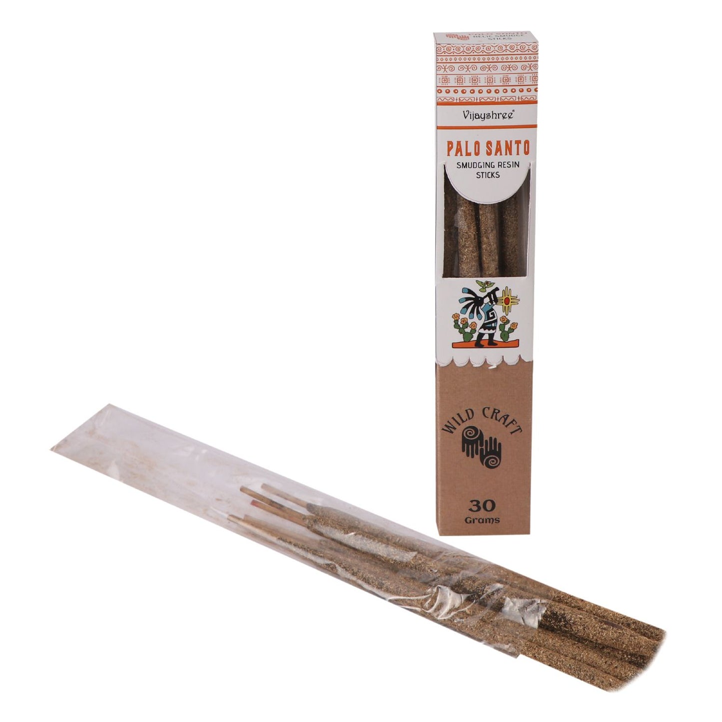 30g Golden Palo Santo Smudging Resin Sticks (6 Count)