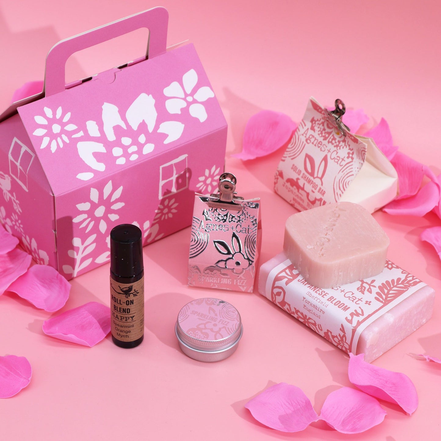 Agnes &amp; Cat Wellness Gift Set - Bloom &amp; Happiness