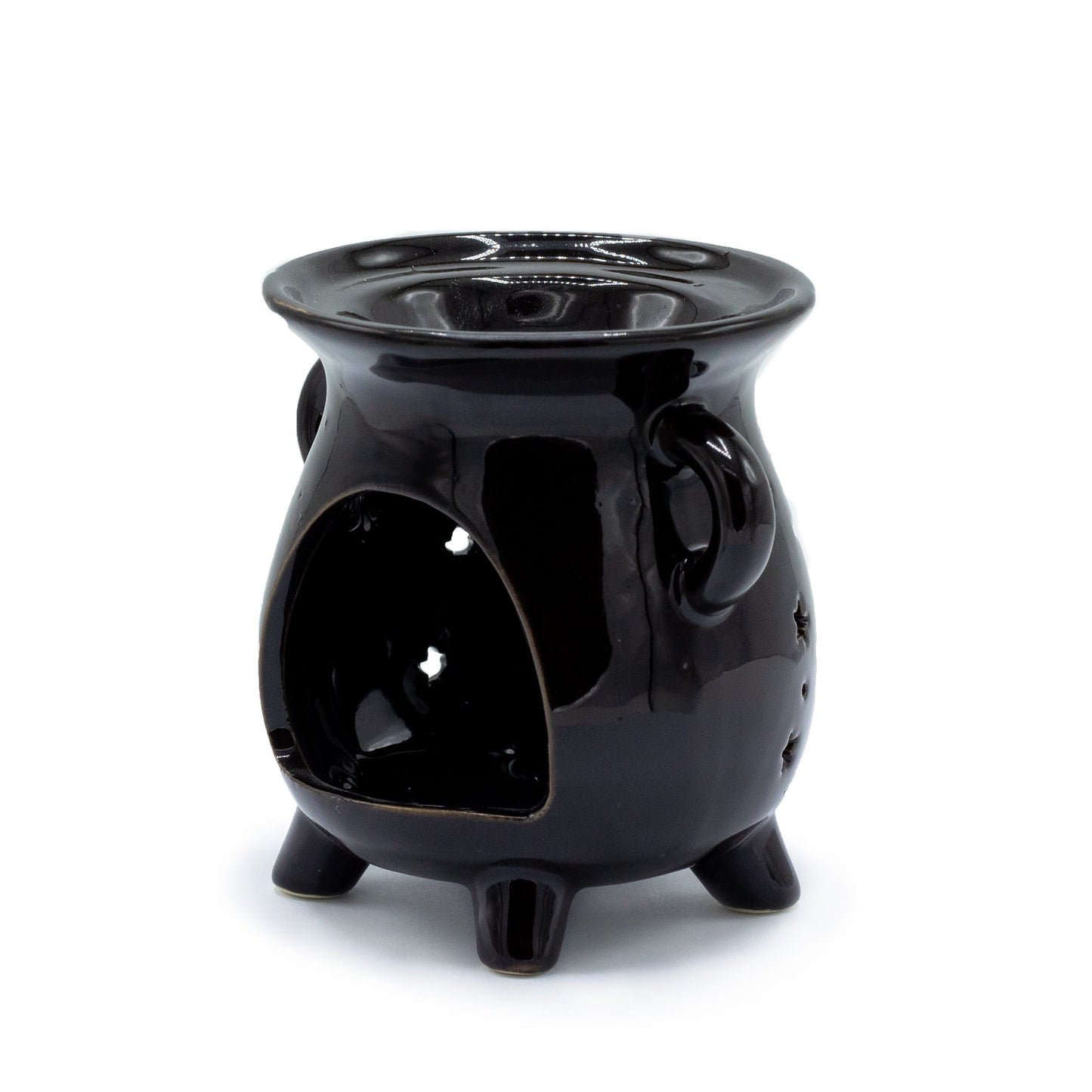 Oil Burner - Moon Phase - Black