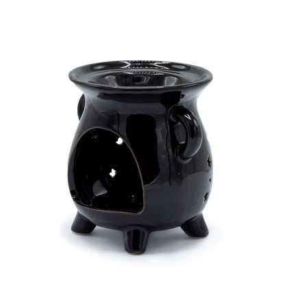 Oil Burner - Moon Phase - Black