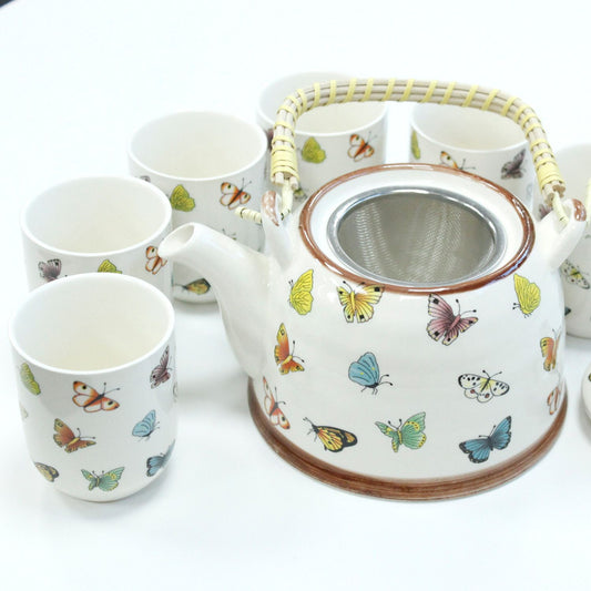 Teapot set - Butterflies