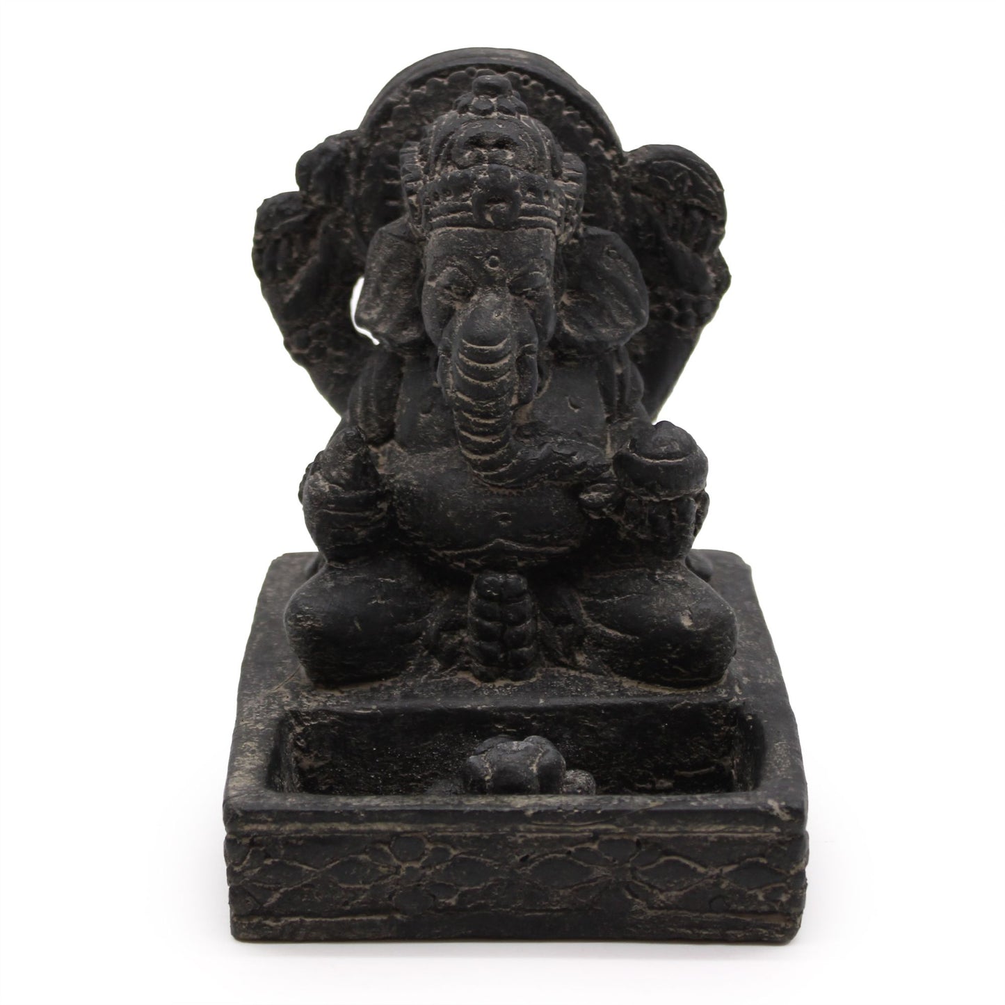 Ganesh Fengshui Incense Burner (Antique Black)