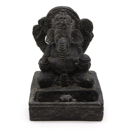 Ganesh Fengshui Incense Burner (Antique Black)