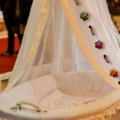 Colgante de Pared de Fieltro - Búhos (colores variados)