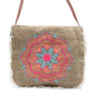 Bolso con flecos - Bordado Mandala