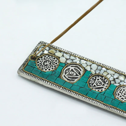 Tibetan Incense Holder Decoration Seven Chakras