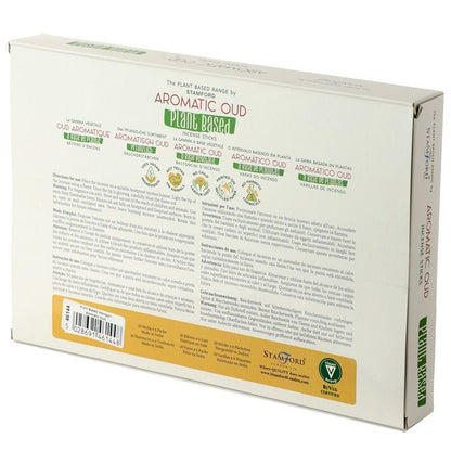 Varitas de Incienso a Base de Plantas - Oud Aromático