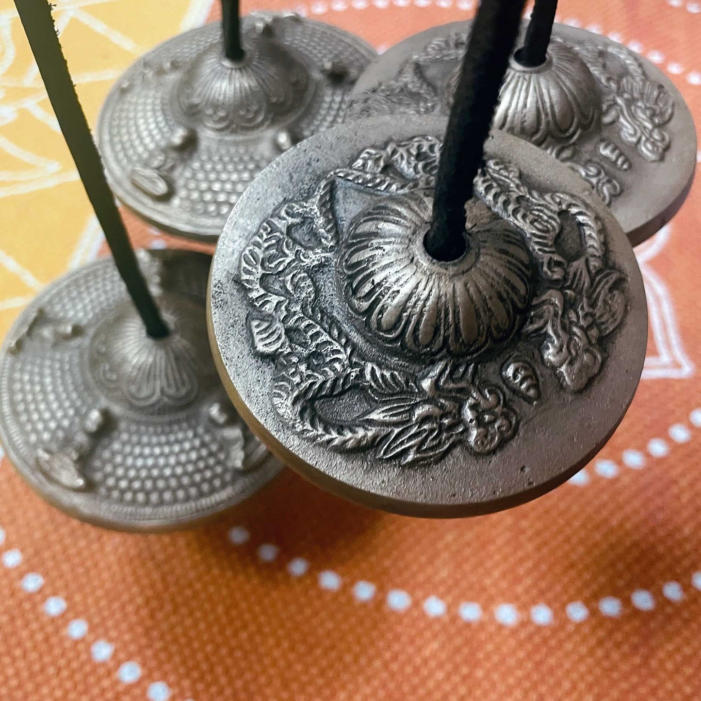 Tibetan Tingsha - Five Buddha - approximately 9.5cm
