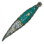 Tibetan Incense Holder Decoration Long Leaf Buddha