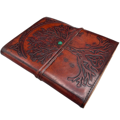 Cuaderno de cuero del Árbol de la Vida – 20x16x2cm