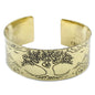 Tibetan Brass Mantra Bracelet - Tree of Life