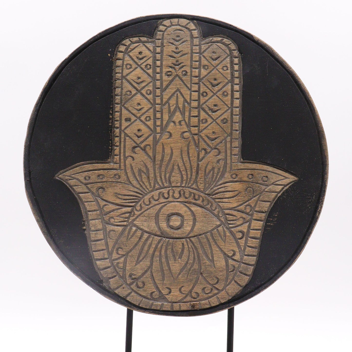 Buda Feng Shui Set - Hamsa - Gris