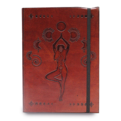 Small notebook with elastic closure - Cosmic Goddess