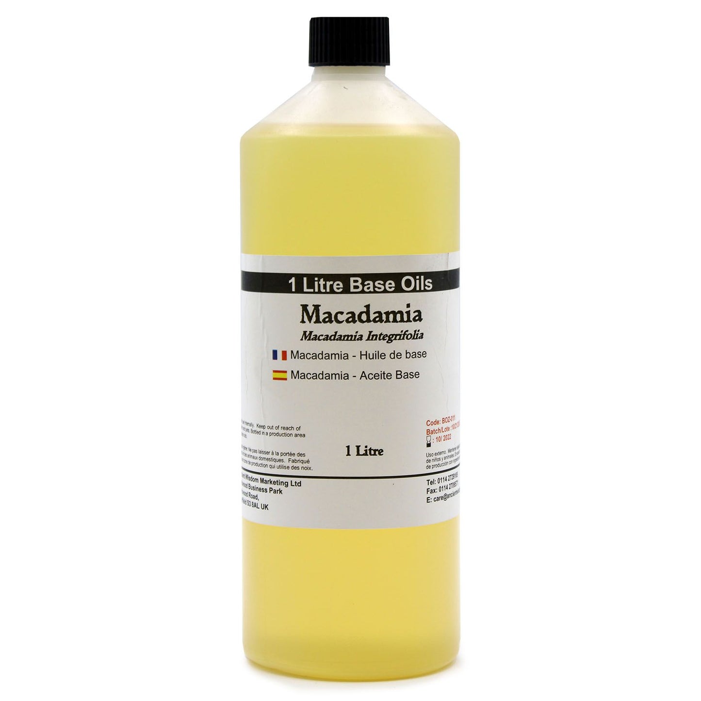 Base Oil - 1L - Macadamia