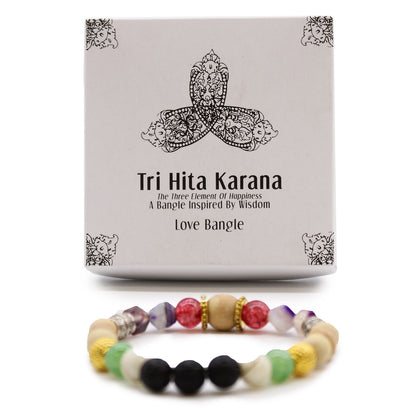 Pulsera Tri Hita Karana Bangle - Amor