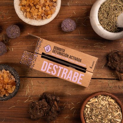 Box of 4 Destrabe Incense Bulbs
