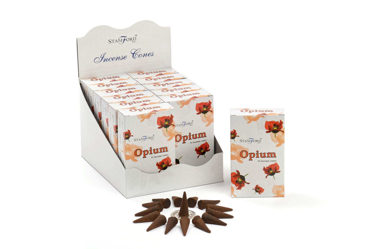 Opium incense cones