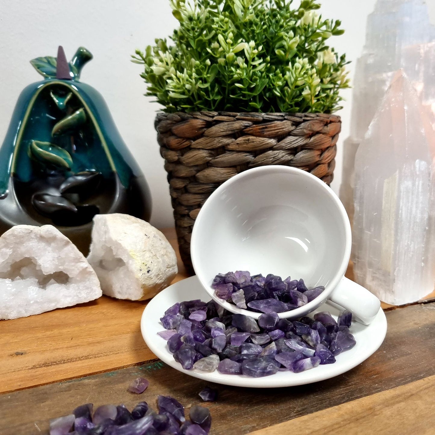 Green Aventurine Chips in Bulk - 1KG