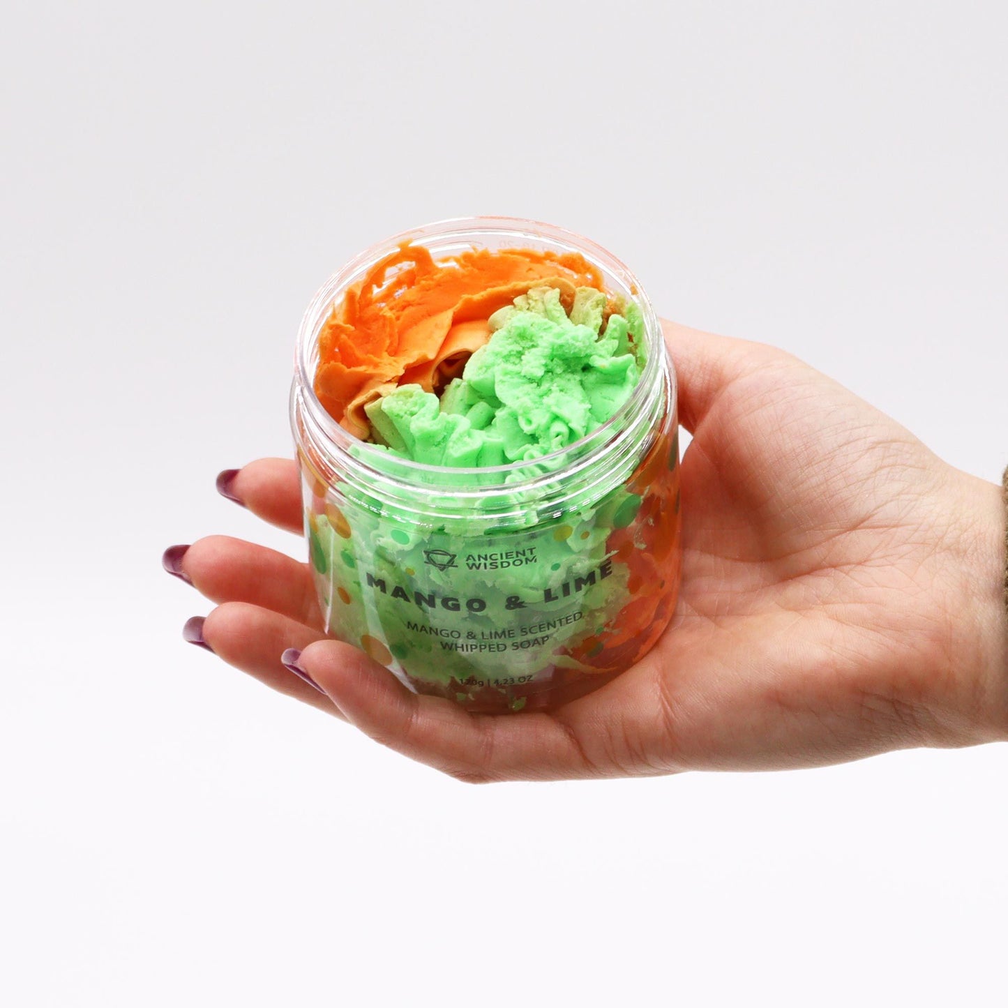 Savon à la crème fouettée à la mangue et au citron vert 120 g