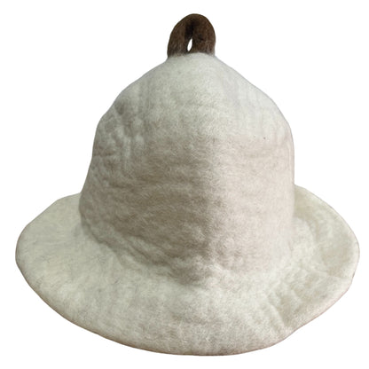 Felt sauna hat - Natural