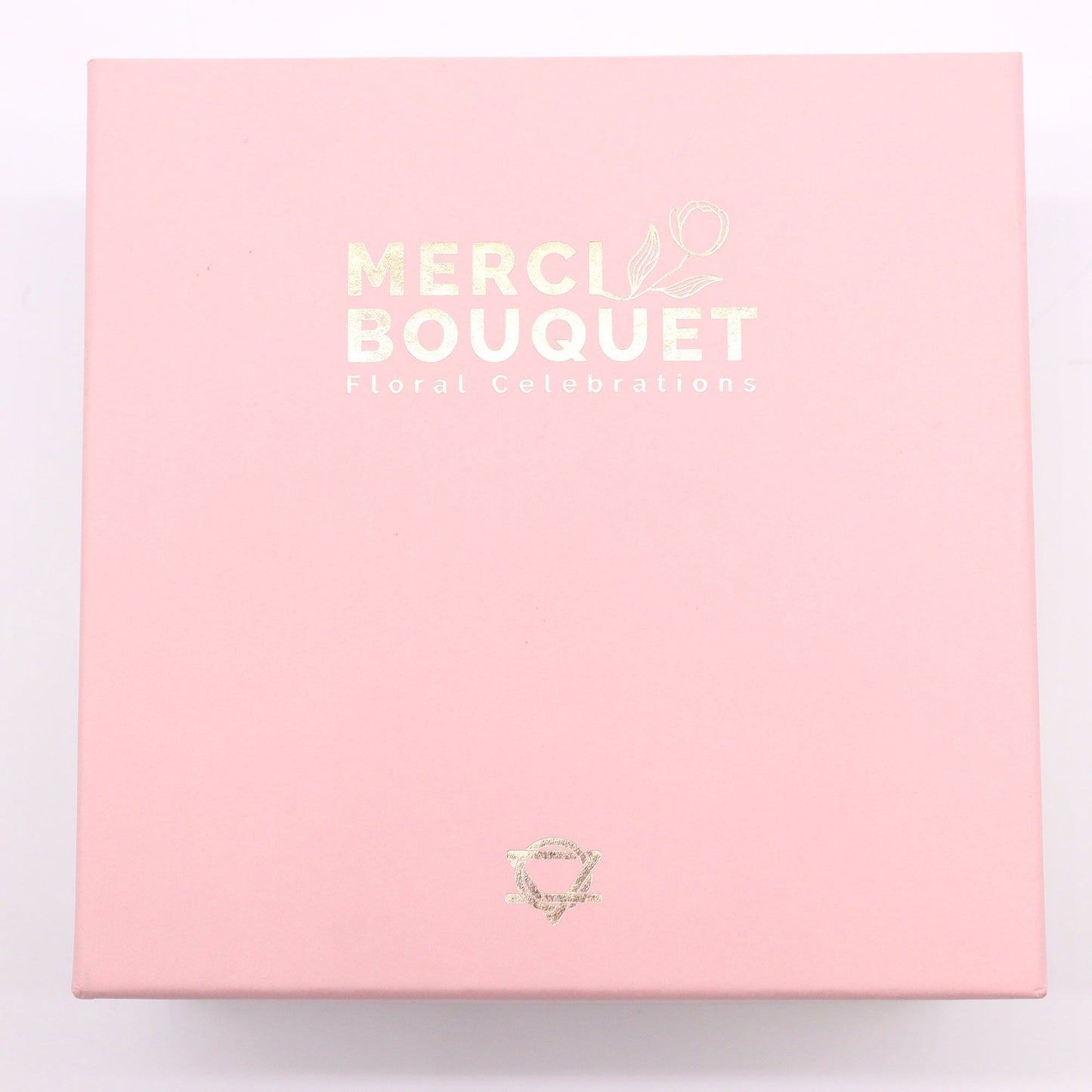 Caja Cuadrada flores - Baby Blessings - Rosas