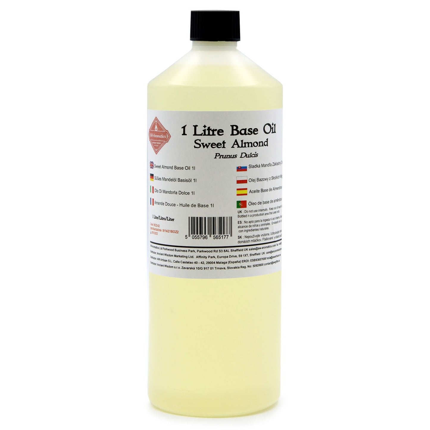Base Oil - 1L - Sweet Almond