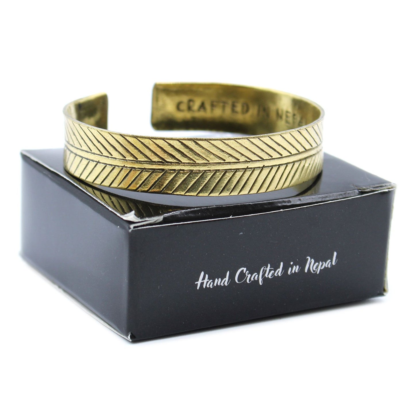 Tibetan Brass Mantra Bracelet - Tree of Life