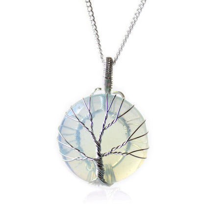 Tree of Life Necklace - Opalite