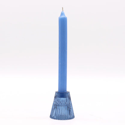 Reversible Dinner/Tea Light Holder - Royal Blue