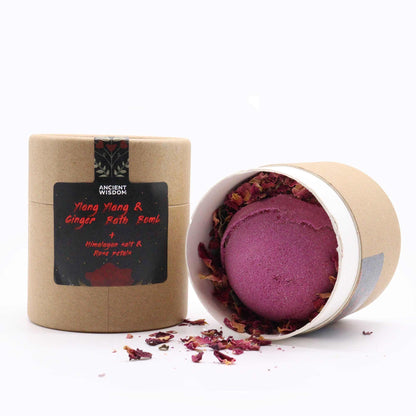 Bombe de bain Ylang Ylang + Gingembre