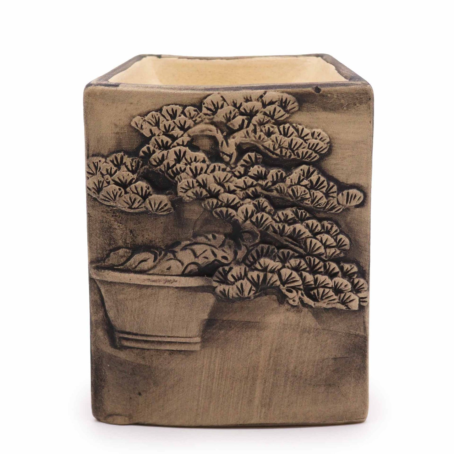 Hand-Painted Bonsai Burner - Slate
