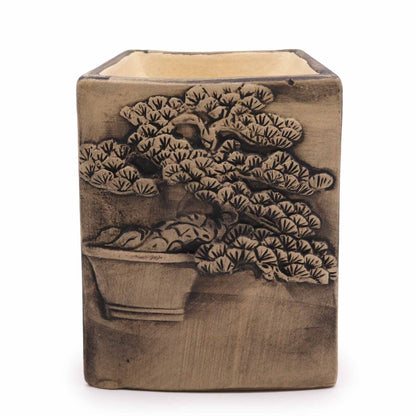 Hand-Painted Bonsai Burner - Slate