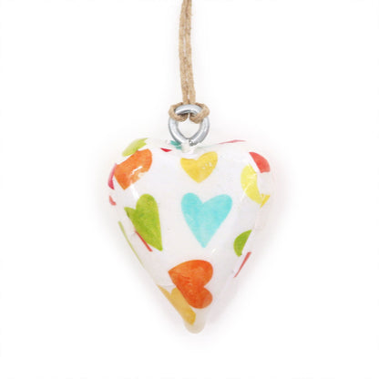 Small Decorative Wooden Heart - Hearts