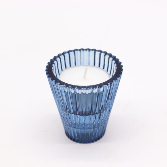 Reversible Dinner/Tea Light Holder - Royal Blue