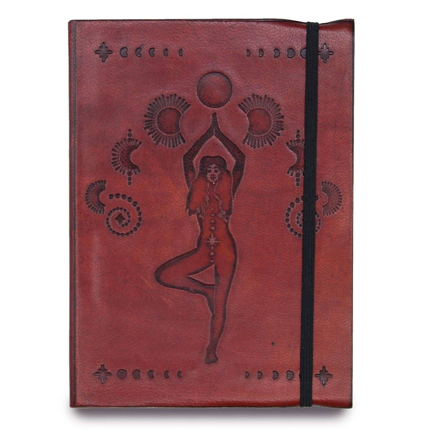 Small notebook with elastic closure - Cosmic Goddess