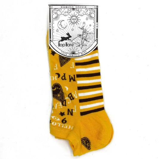 Hop Hare Bamboo Low Socks S/M (36-40) - Ouija Board