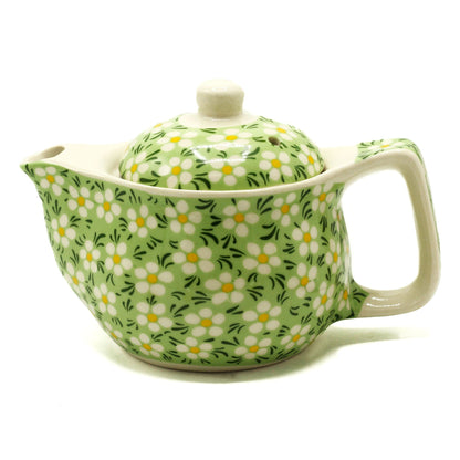 Small teapot - Green daisy