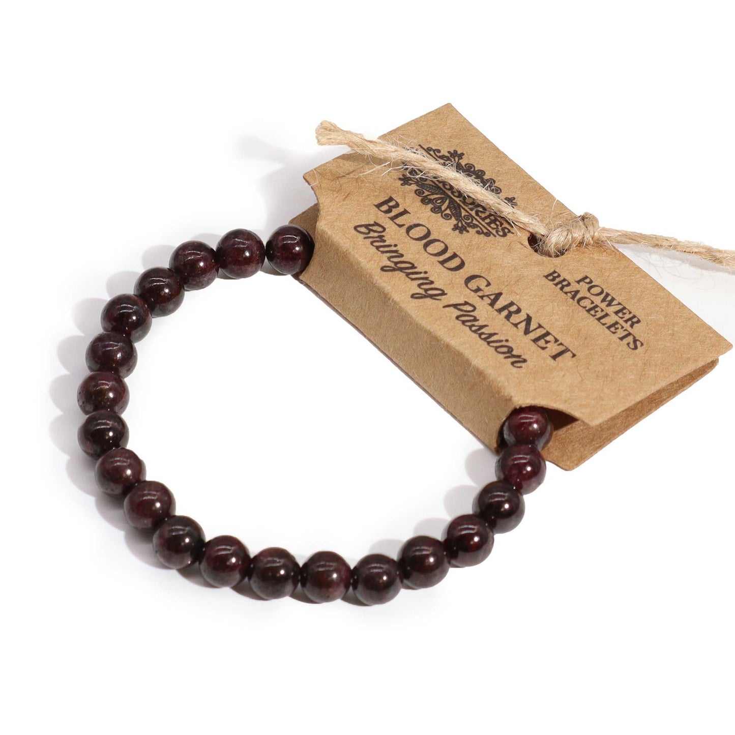 Energy Bracelet - Blood Garnet