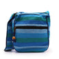 Bolso Bandolera Nepal (correa ajustable) -  Ríos azules