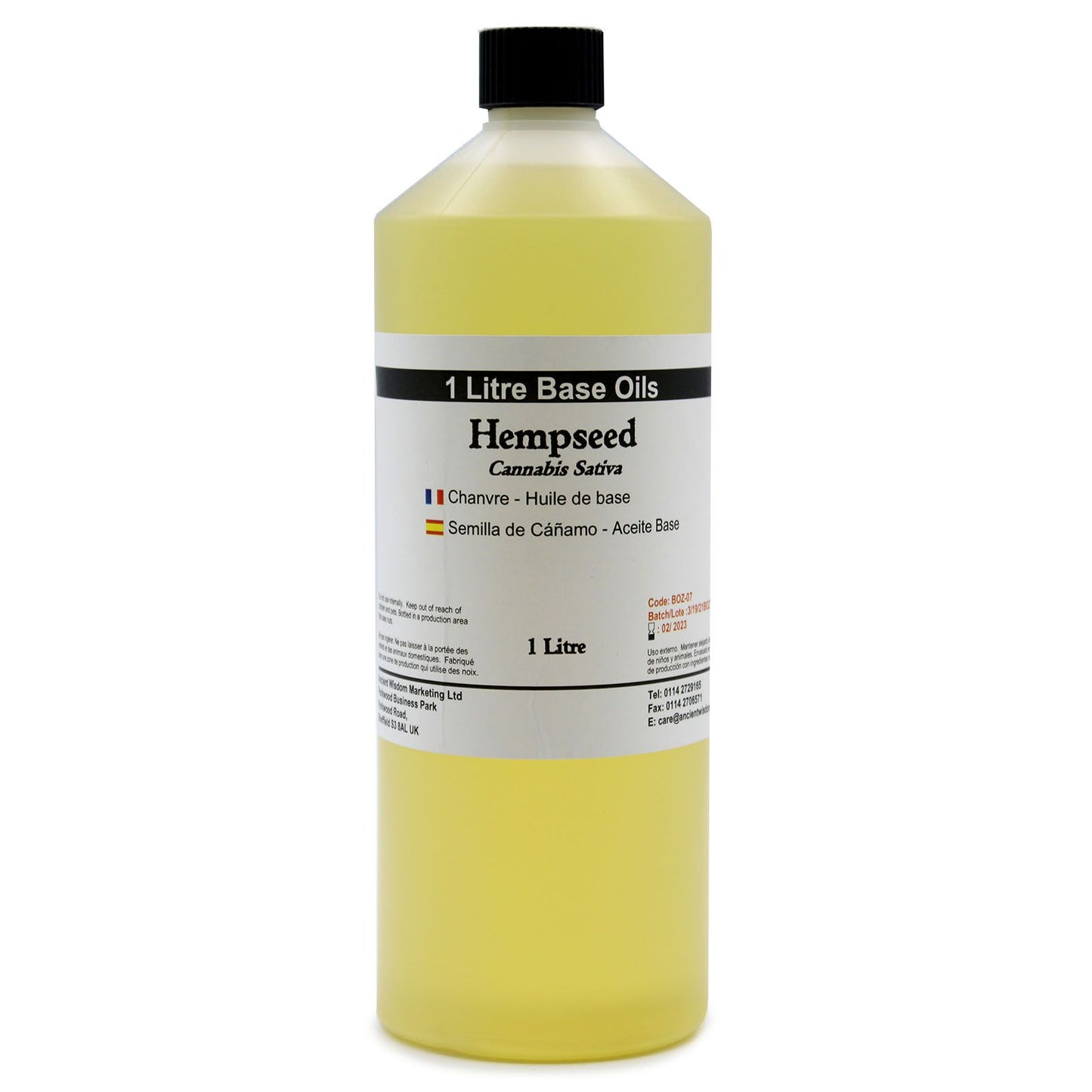 Base Oil - 1L - Hemp