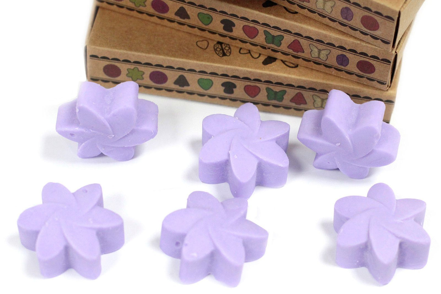 Box of 6 Soy Wax Melts - Lavender Fields
