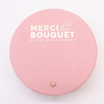 Caja Redonda flores - Baby Blessings - Rosas