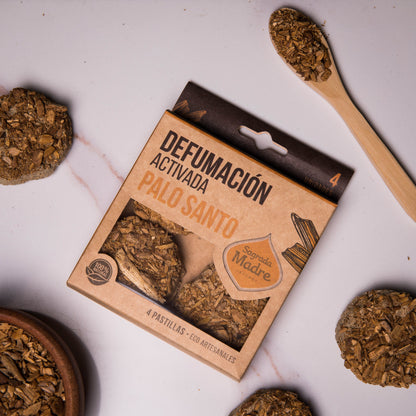Resin Incense Tablets X 4 Palo Santo