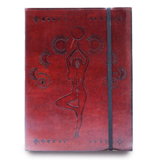 Medium notebook with elastic closure - Cosmic Goddess