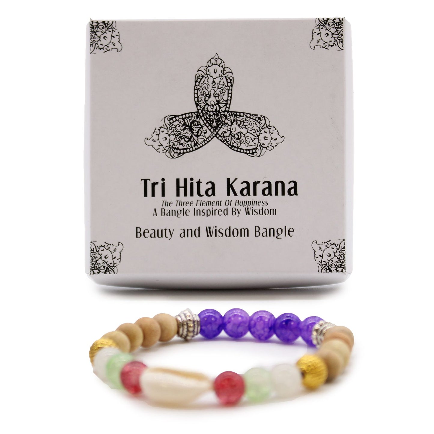 Pulsera Tri Hita Karana Bangle - Belleza y Sabiduria