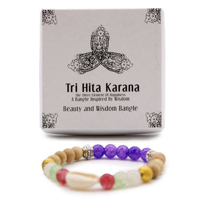 Pulsera Tri Hita Karana Bangle - Belleza y Sabiduria